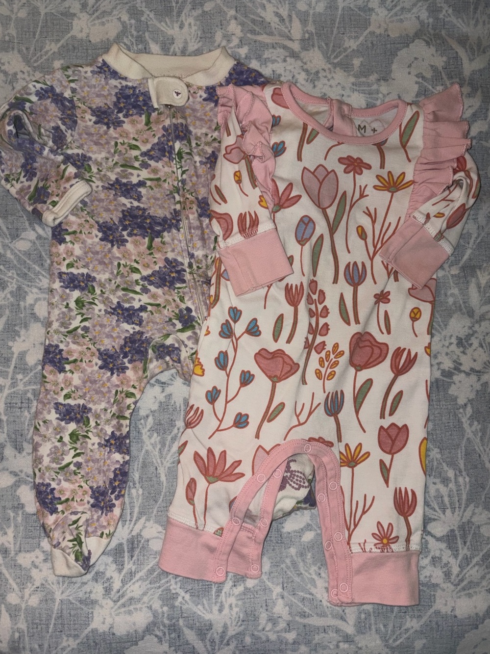 Burt’s Bees & Monica + Andy Baby Girl Outfits